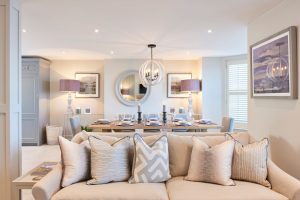 Seaside colours for lounge & Dining room - Interior design