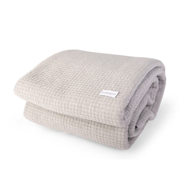 Higham Bedspread / Throw - Grey