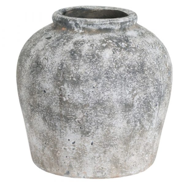 Huntingdon Round Stone Vase