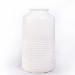 Mickleton Tall White Vase