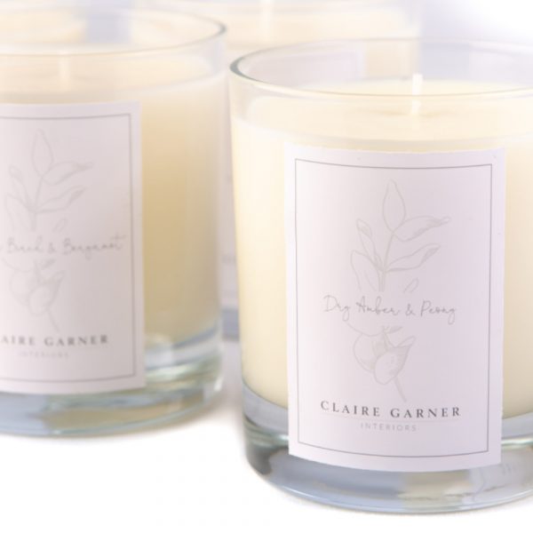 Sandalwood & Spruce Scented Candle