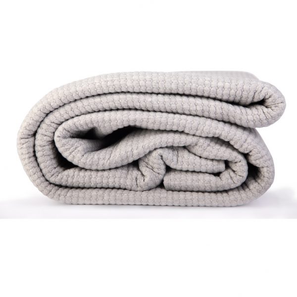 Higham Bedspread Throw - Light Grey