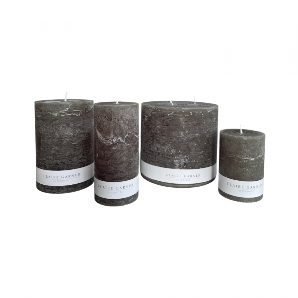 Rustic Olive candle group